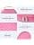 Carrying Case Compatible with Apple Airpods Max Earbuds, EVA Hard Case for Travel and Outdoor Earphone Storage (Pink) - Image 6