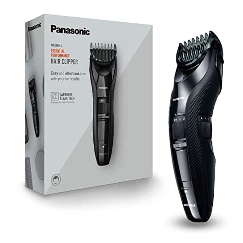 Panasonic ER-GC53-K503 Tondeuse à Cheveux pour Hommes, Portable Sans Fil et Étanche, 19 Réglages de Longueur, 1 Accessoire, Fonctionnement Avec ou Sans Fil, Noir - Image 2