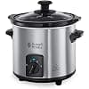 Russell Hobbs Electric Slow Cooker [Programmable] Compact Home (2 L, Removable Ceramic Bowl, 3 Adjustable Temperatures, Warm, Thermo-Insulated Handles, Non-slip Feet) 25570-56 - Image 2