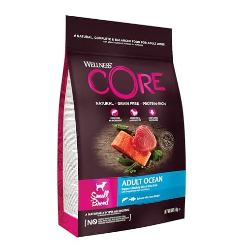 Wellness CORE Ocean 5 kg, Salmon/Tuna – Grain Free, Natural, Hypoallergenic, High Protein, High Fish Content, Healthy Skin & Shiny Coat - Image 3