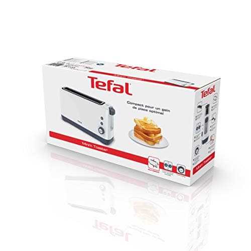 Tefal Toaster Minim TL302110 Compact Toaster with One Slot White - Image 8