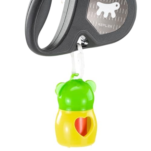 Ferplast Laisse Chien Enrouleur Rèflechissante FLIPPY ONE REFLEX, Laisse pour Petits Chiens jusqu'à 12 Kg. Cordon Extensible max 4,5 m. Bouton de verrouillage et de déverrouillage unique, violet - Image 4