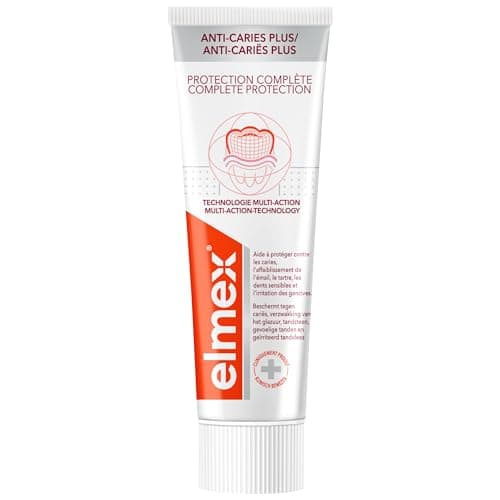 ELMEX - Elmex Anti-Caries Plus Toothpaste Complete Care - Remineralizes Enamel - Protects sensitive teeth and gum irritation - 75 ml - Image 7