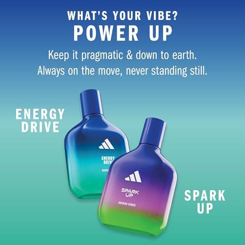 adidas Vibes Energy Drive Eau de parfum pour tout le monde, énergisante et stimulante, 50 ml - Image 5