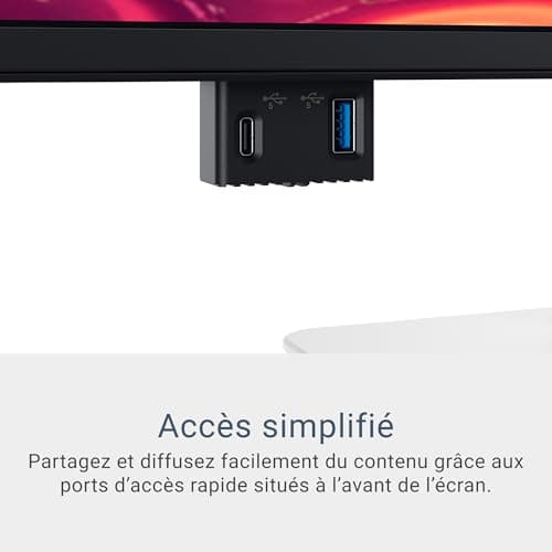 Dell 27 Plus USB-C Monitor PC - S2725QC, 4K UHD (3840x2160), 120Hz, IPS, 4ms, AMD FreeSync Premium, 99% sRGB, Height Adjustment, Built-in Speakers, 2 USB-C, 2 HDMI, 2 USB, 3 Year Warranty - Image 5