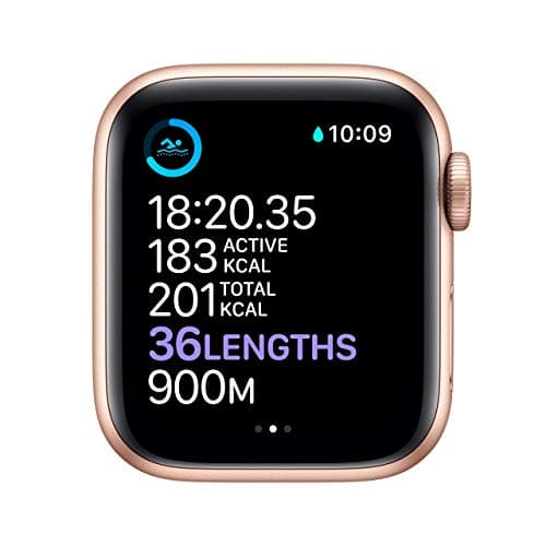 Apple Watch Series 6 (GPS, 40mm) Gold Aluminum Case with Pink Sand Sport Strap (Refurbished) - Image 5
