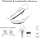 New Bee Handsfree Bluetooth Headset, Wireless Bluetooth Headset with Microphone 60 Days Standby Hands Free Headset with Microphone for iPhone Samsung, HTC, LG, Sony, PC (White) - Image 6
