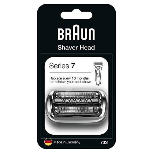 Braun Men's Series 7 73S Original Silver Electric Shaver Head Replacement Grille For Close Shaving, Refill For Effective Shaving Of Beard, Official Replacement Part - Image 2