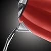 Russell Hobbs Electric Kettle [Energy Saving] Colours Plus Red (1.7L, 2400W, Fast Ebulition, Perfect Flow, Visible Water Level, Washable Anti-Limescale Filter) 20412-70 - Image 6