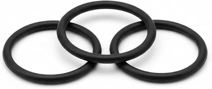 3 x seals compatible with De Longhi, Krups, Inissia, Pixie, Essenza coffee machines