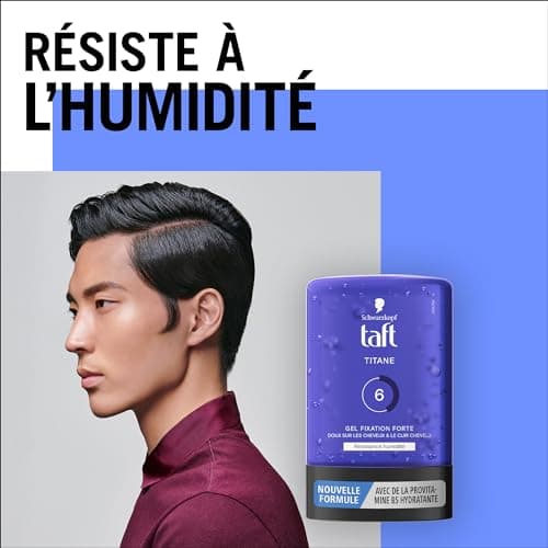 Taft - Schwarzkopf - Styling Tube Gel - Titanium Gel - Moisture Resistance - Strong Hold - Gentle on Hair - Long Lasting Hold - No Sticky Effect - Formula Provitamin B5-300ml - Image 4