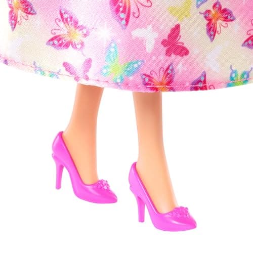 Barbie Poupées Sirènes avec cheveux fantaisie et serre-tête, jouets sirènes avec bustiers inspirés de coquillages et nageoires colorées, HRR08 - Image 4