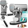 ProfiCook® 2 in 1 Espresso Machine | for Coffee Powder and Nespresso Compatible Capsules | Filter Holder | 20 Bar | Milk System for Latte Coffee | Cappuccino | Espresso Filter Holder | - Image 2