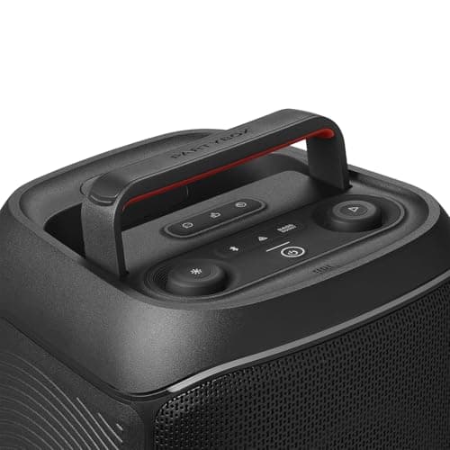 JBL Partybox Club 120, Portable Party Speaker, Ergonomic Folding Handle, JBL Pro Sound, Light Set, 12 Hours Battery Life, IPX4 Splash Resistant, Black - Image 6