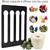 Nespresso Coffee Capsule Holder Compatible with Nespresso - 20 Coffee Capsule Holder 25 x 20 cm for Kitchen Walls and Cabinets (Self-Adhesive) - Image 4