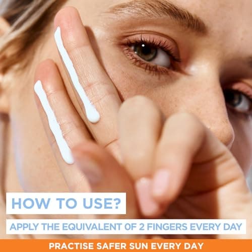 Garnier Sérum SPF 50+, protection UVA et UVB, pour tous types de peaux, avec Ceramid Protect, convient pour un usage quotidien, Ambre Solaire Invisible Super UV, 30 ml - Image 4