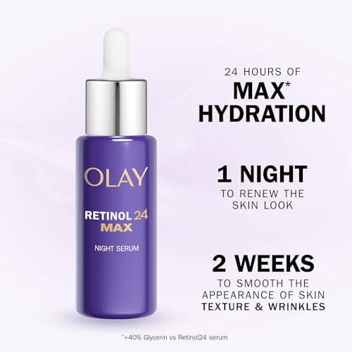 Olay Regenerist Retinol24 Max Fragrance Free Night Serum, 40 ml - Image 5