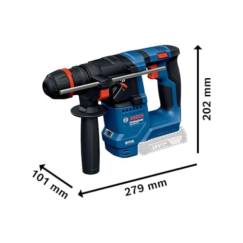 Bosch Professional 18V GBH 18V-18 X Cordless Drill System (Onechuck chuck, 2 batteries 18V 2.0Ah, GAL 18V-40, GDE 24) - Image 7