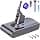 FLYLINKTECH V8 6000mAh Replacement Battery Dyson V8 SV10 Li-ion Battery for Dyson V8 Absolute Fluffy Animal SV10 Cordless Handheld Vacuum Cleaner with 2 Filter Pack + Cleaning Brush + Screwdriver - Image 2