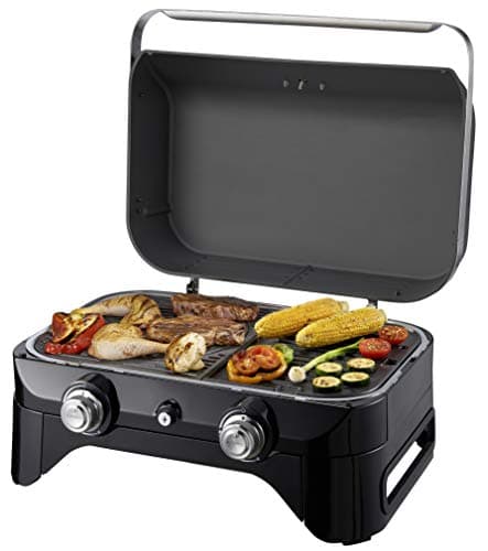 Campingaz Attitude 2100 LX Portable Table Gas Barbecue with 2 Steel Burners 5kW Power Camping Gas Barbecue with Warming Grill, Thermometer, Cast Iron Grill and Griddle - Image 4