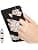 MoKo Soft Hand Strap for 6-8 inch Kindle eReaders Fire Tablet -Kobo/Voyaga/Sony Kindle E-Book Tablet, High Elasticity Lightweight Multi-purpose Tablet Security Strap with Non-Slip Stand, Flower - Image 2