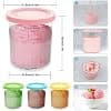 Nepfaivy Ninja Creamy Deluxe 4 Piece Container for Ninja Creamy Deluxe NC501EU NC500, Ice Cream Trays with Waterproof Lids, BPA Free, Dishwasher, Ice Machine Accessories - Image 4