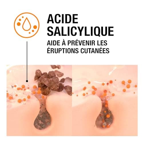 Neutrogena – Gel Nettoyant Anti-Boutons (flacon-pompe de 200 ml) – Nettoyant visage à l'acide salicylique (2%) – Élimine l'excès de sébum et les impuretés pour une peau plus nette en seulement 1 jour* - Image 8