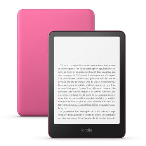 All-new Amazon Kindle Paperwhite (16 GB) – Our fastest Kindle ever, with new 7" glare-free display and weeks of battery life – With Ads – Raspberry - Image 4