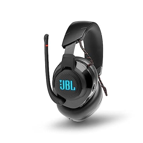 JBL Quantum 610 Over-Ear Gaming Headset - 2.4GHz Wireless and 3.5mm Jack - with Flip Up Boom Microphone and Quantum Surround Sound - Black - Image 3