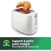 Philips Daily Collection Toaster – 2 Wide Slots, 8 Levels of Browning, Built-in Baked Warmer, Defrost and Auto Shut-Off (HD2581/00) - Image 7