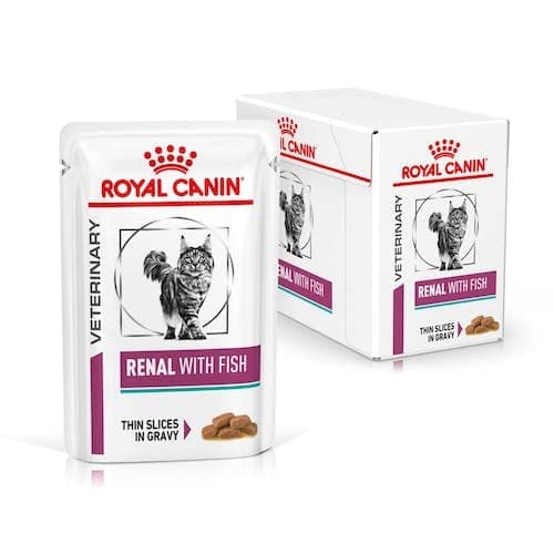 Royal Canin Veterinary Renal Fish | Double Pack | 2 x 12 x 85g | Complete Dietary Food for Adult Cats | for Support in Kidney Problems | Fresh Bag - Image 4