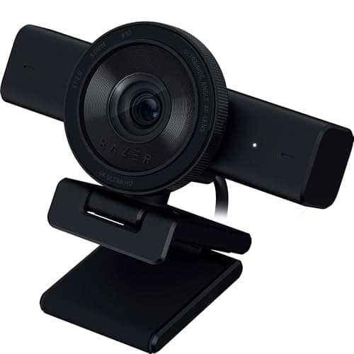 Razer Kiyo V2 - 4K @ 30 IPS Webcam with AI Auto Framing - One-Click Image Enhancement - High Dynamic Range - Wide Angle Lens - OBS and Xsplit Compatible | Black - Image 2