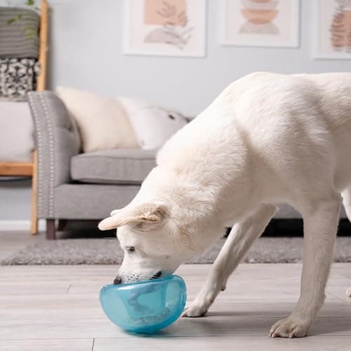 Planet Dog Jeu d'intelligence pour Chien Snoop - Distributeur de friandises - en Orbee-Tuff - Bleu - L - Image 3