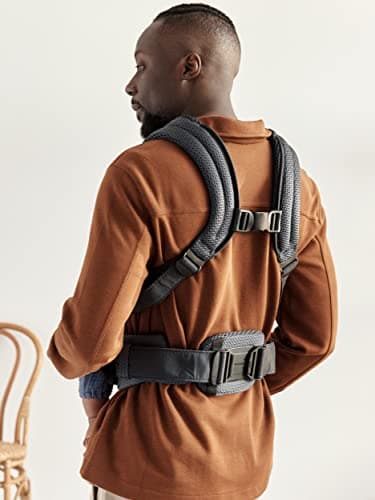 BabyBjörn Harmony Baby Carrier, Mesh 3D, Anthracite - Image 5