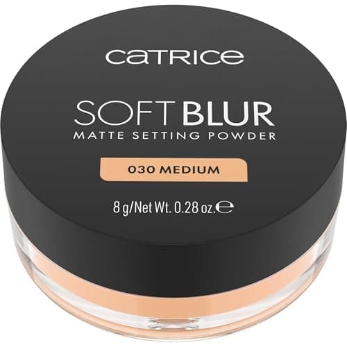 Catrice Soft Blur Matte Setting Powder 030 Medium, fini mat, poudre respirante, longue tenue, pour fixer le maquillage, formule légère, 8g - Image 2