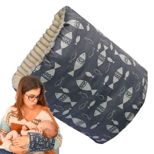 Coussin de berceau confortable – Coussin d'allaitement doux, confortable et lavable avec trou pour les bras pour allaitement, voyage, maman, - Image 2