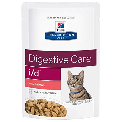 Hill's Feline i/d Maaltijdzakje Salmon Kattenvoer 12 x 85g - Image 2