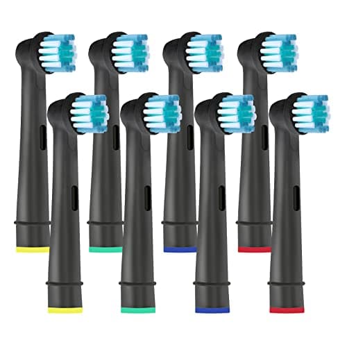 Replacement Toothbrush Heads Compatible with Oral b - Electric Toothbrush Heads for Orall B Vitality 100, Pro Series, Genius X, Kids - Perfect for Gentle Cleaning and Healthy Gums (8) - Image 3
