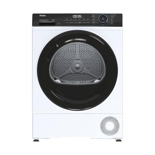 Haier I-Pro Series 3, HD100-A2939E-IT, Tumble Dryer, 10 kg, Class A ++, 65 dB, Steam, 15 Programs, White, AxLxD 84.5 x 59.5 x 66.5 cm - Image 2