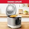 Moulinex Oil fryer, 3 L tank, non-stick coating, thermostat, indicator light, patented filter sieve, carbon filter, Mega AM480070, white/silver - Image 4