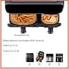 Air Fryer Baking Paper for Philips Airfryer Series 3000, Baking Paper for Philips Dual Basket Airfryer 9 Liters NA350/00, Air Fryer Accessories, Air Fryer Mould, Air Fryer Dish (60pcs+60pcs) - Image 3