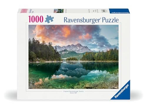 Ravensburger - Landscape Puzzle 1000 pieces - Nature Puzzle - Lake Eibsee, Germany - From 14 years old - 12000358 - Image 4