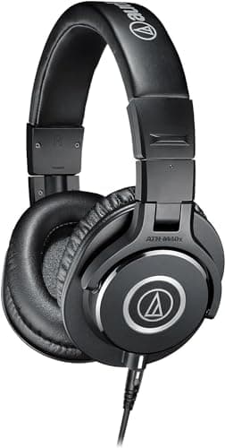 Audio-Technica M40x Professional Closed Monitoring Headphones Black - Image 2