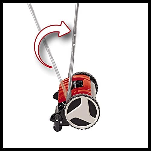 Einhell Tondeuse à Gazon Manuelle GC-HM 38 S-F (Jusqu’à 250 m², réglage de la Hauteur de Coupe sur 4 Niveaux de 13 à 38 mm) - Image 9