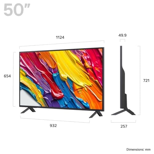 LG 50QNED82A6B 50" 4K Ultra HD LED HDR Edge-LED Smart TV QNED - Image 4