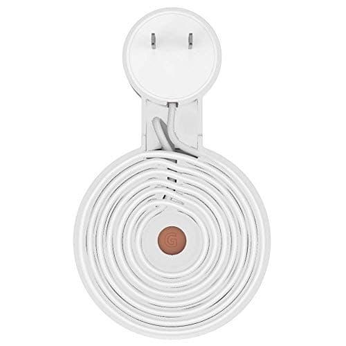 Baaletc Outlet Wall Hanger for Google Home Mini/Google Nest Mini (2nd Gen) Voice Assistants, Wall Mount Stand Holder for Home Voice Assistants, Cable Cover for Home Mini - Image 5