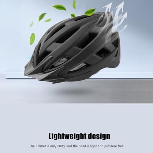 Lightweight Adjustable Bike Helmet | Adjustable Mountain & Road Bike Helmets | Mountain Road Mountain Bike Helmets | Unisex Cycling Head Protection Helmet | for Women Men Adults - Image 4