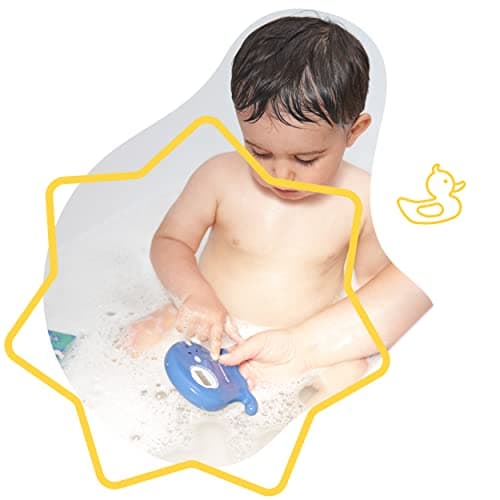 Badabulle Digital Baby Bath Thermometer, Temperature to the Nearest Degree, Long Life Battery, Alert if Water Too Hot or Cold - Image 3