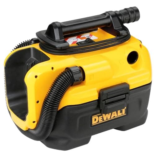 DEWALT - Construction vacuum cleaner - 7.5L vacuum cleaner to connect to mains or 18/54V batteries - sucks dust and liquids without changing filter - DCV584L-QW - Image 2