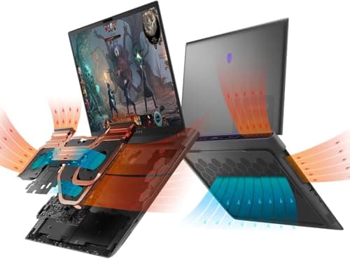 Dell Alienware M18 R2 Gaming Laptop, 18" QHD+ (2560x1600) 165Hz, Intel 24-Core i9 14900HX, GeForce RTX 4090, 64GB DDR5, 8TB SSD, FHD Camera, Backlit Keyboard, Office 2019, Win11 - Image 5